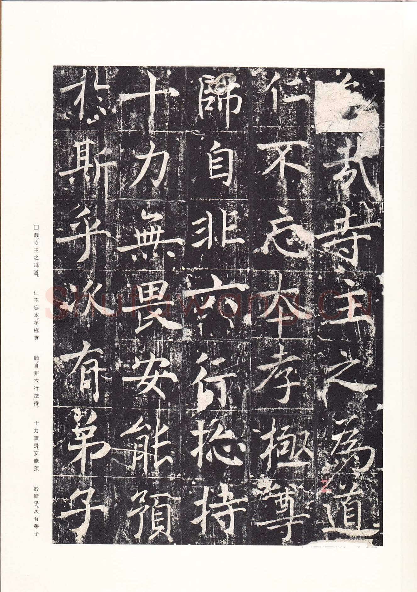 魏栖梧《善才寺碑》