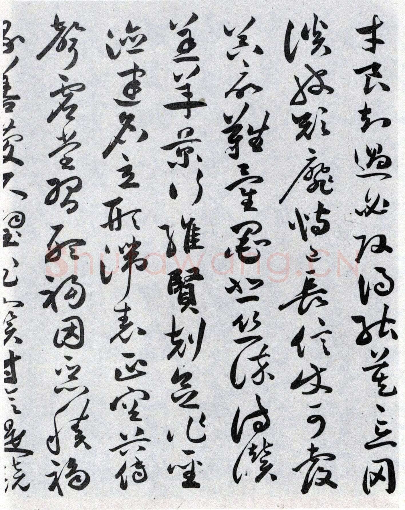 祝允明《草书千字文》纸本 纵31.1cm 横372.9cm 台北故宫博物院藏