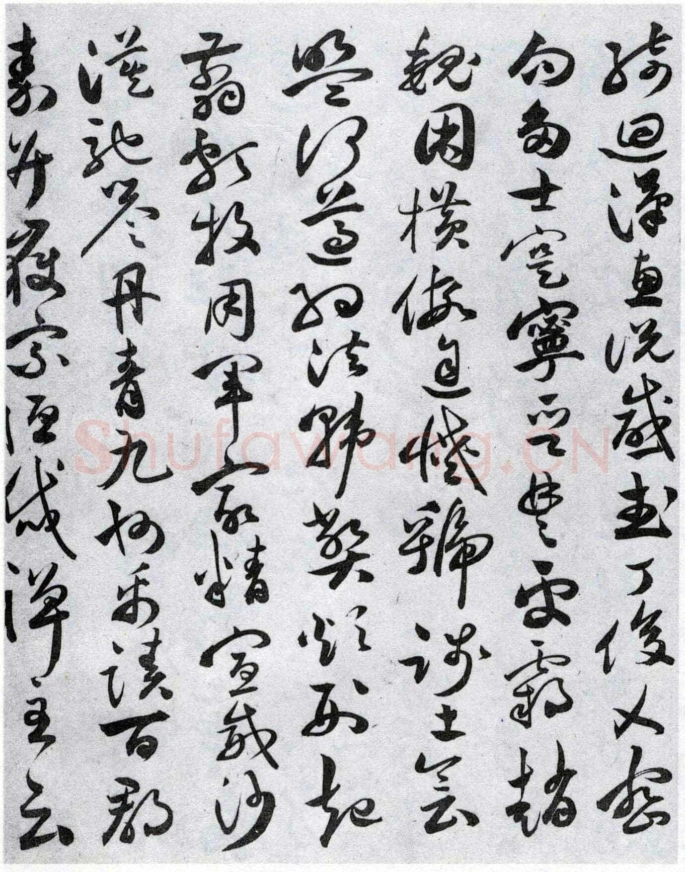 祝允明《草书千字文》纸本 纵31.1cm 横372.9cm 台北故宫博物院藏