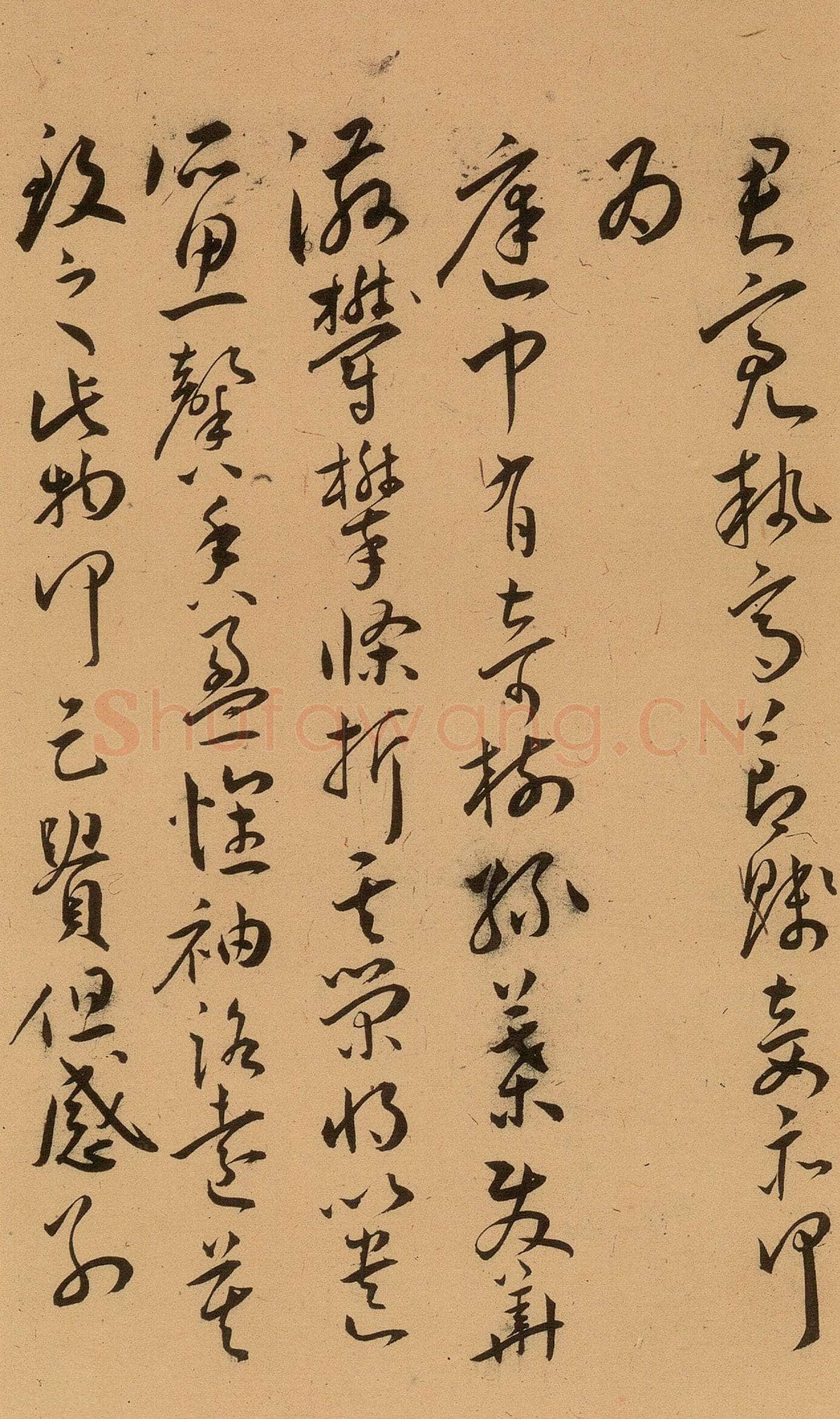 王宠《草书古诗十九首卷》纸本 草书 29.3×380.1cm 上海博物馆藏