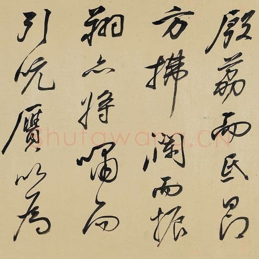 祁豸佳《画鹤赋》24.6×384.5cm，嘉德2013秋拍