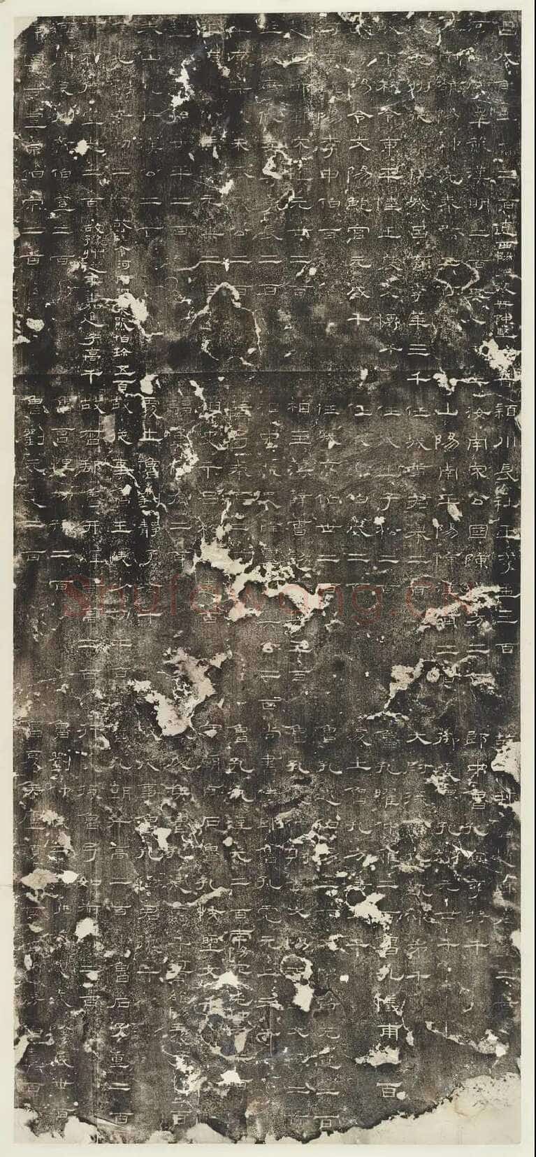礼器碑汉金石作品欣赏,摘自秦汉礼器碑