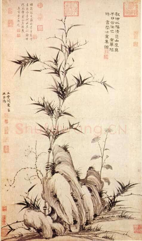 柯九思绘画