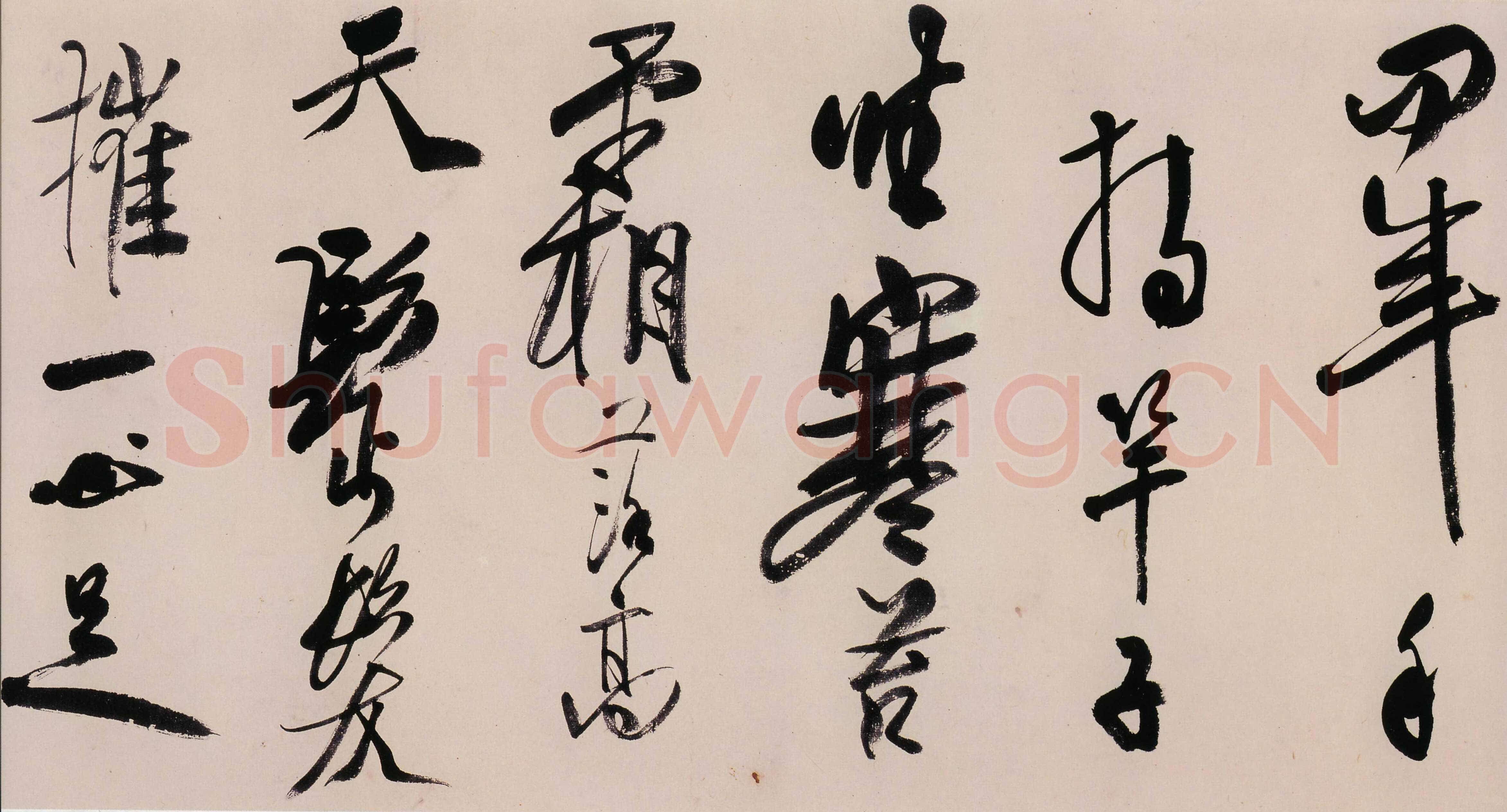 龚贤《行书渔歌子词卷》纸本行书 29.3×685.3cm。湖北省博物馆藏