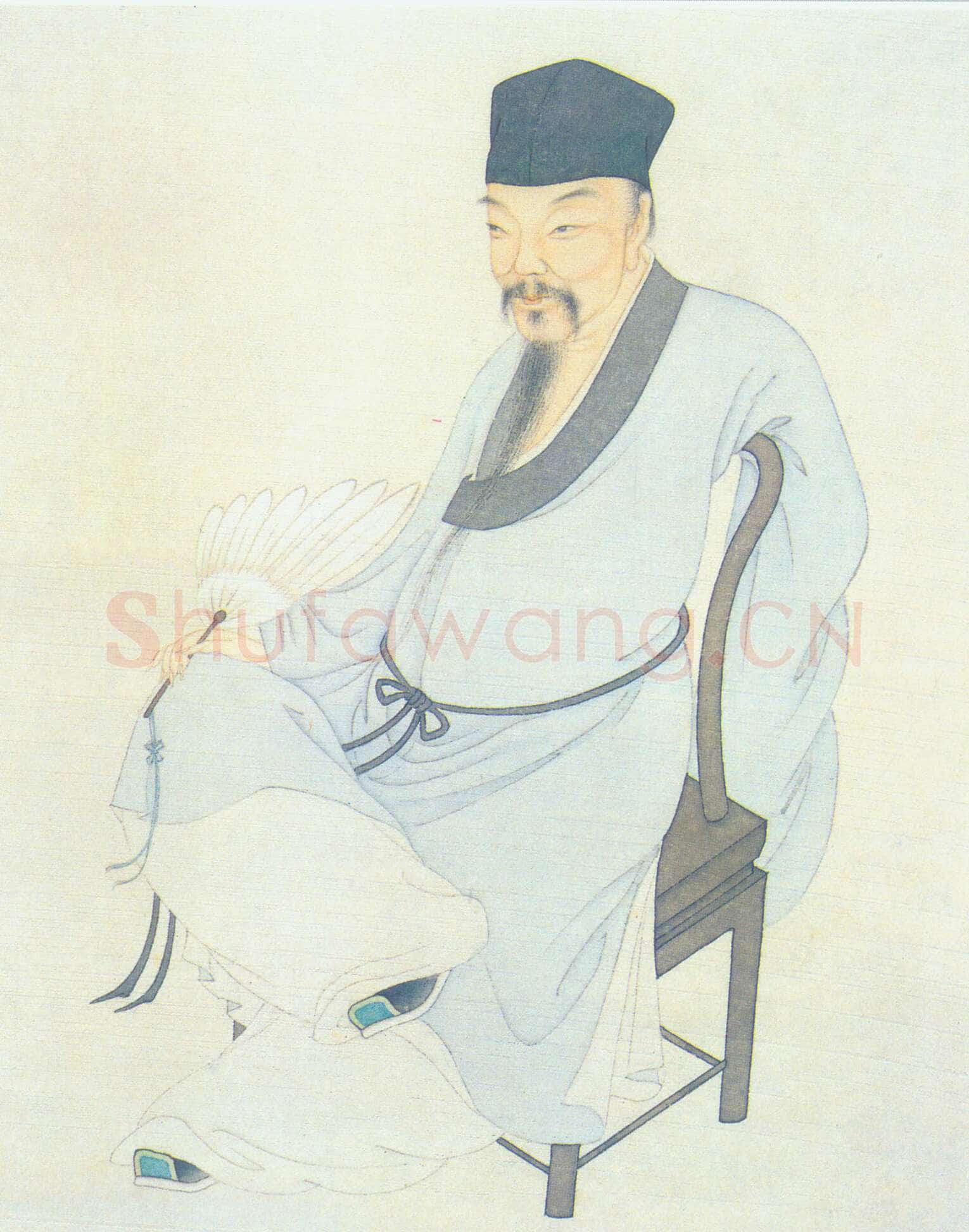 姜夔《小楷跋王献之保母帖》