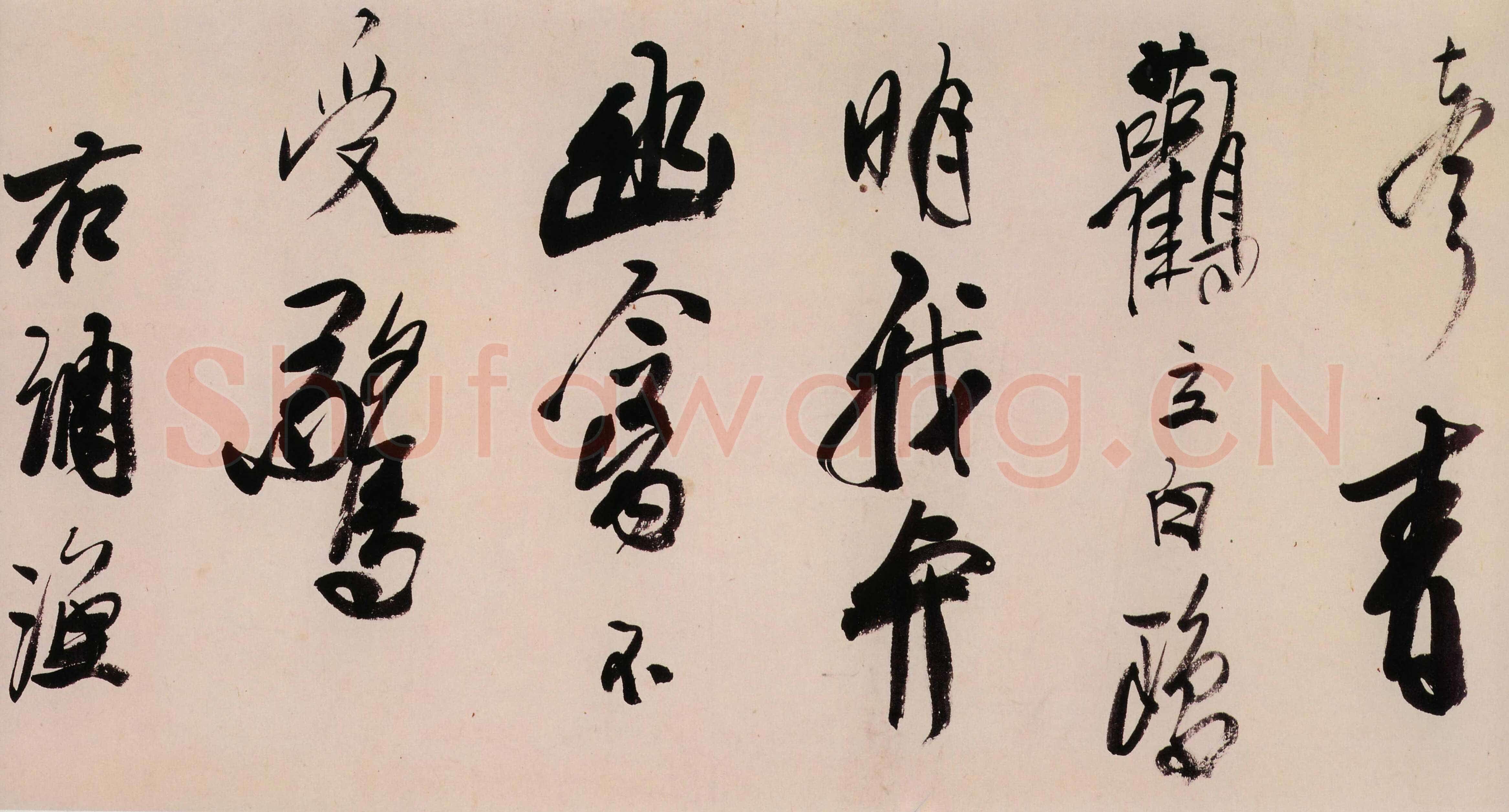 龚贤《行书渔歌子词卷》纸本行书 29.3×685.3cm。湖北省博物馆藏