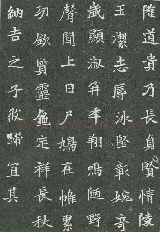 司马显姿墓志前秦北朝碑刻碑拓,摘自前秦北朝司马显姿墓志(全本)
