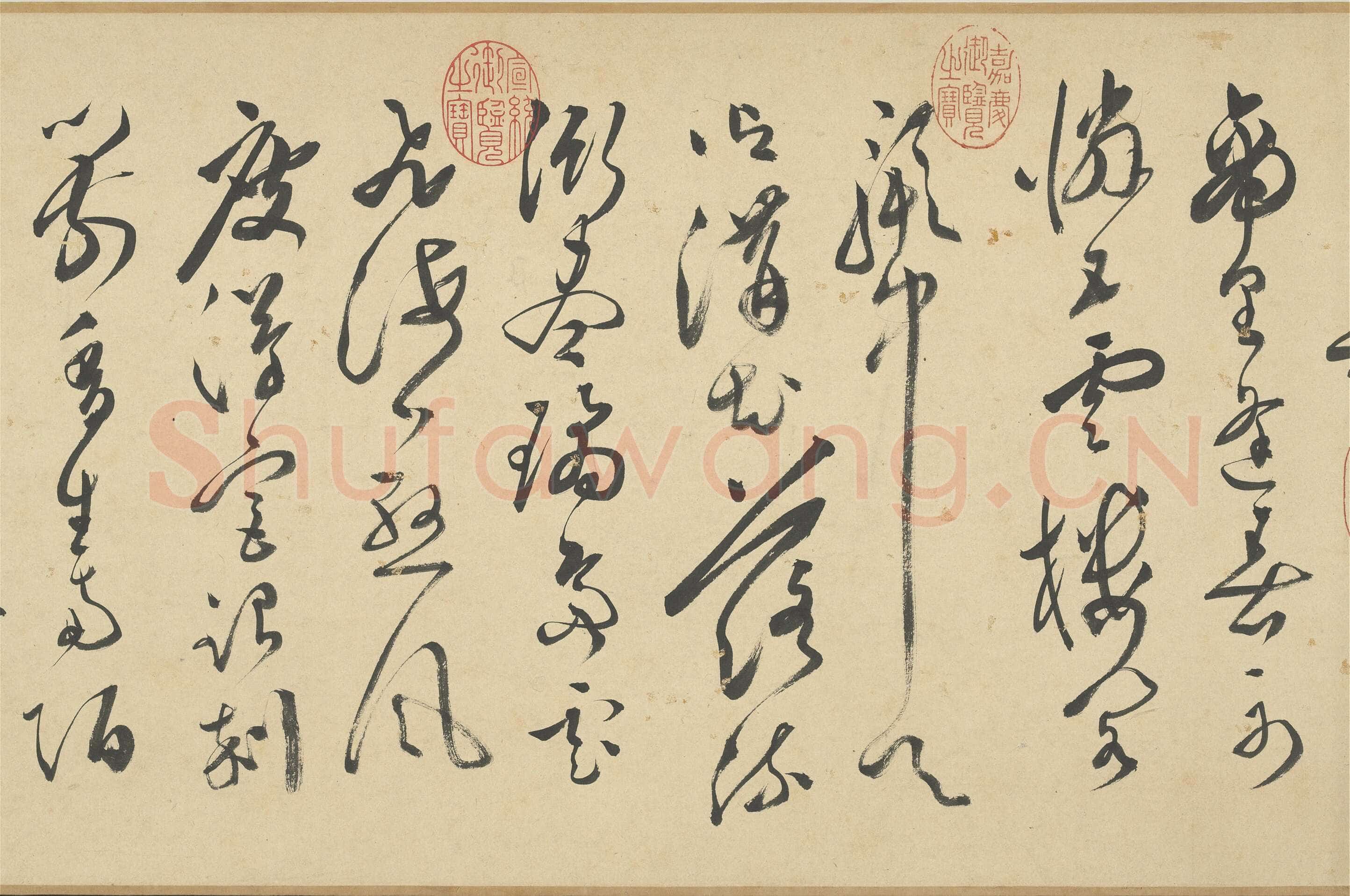 文彭《草书春兴等七言律诗卷》纸本 30×662.8cm 1570年 台北故宫博物院藏