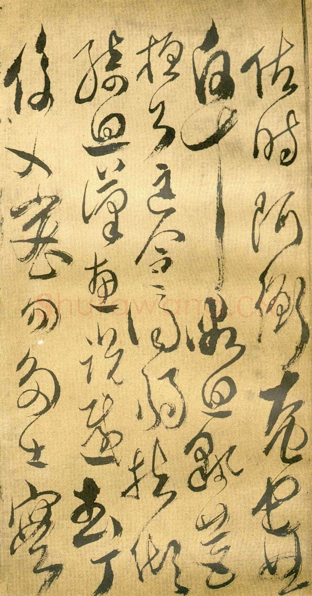 傅山《草书千字文》册 共12页 纸本 24.5×13cm 山西省博物院藏