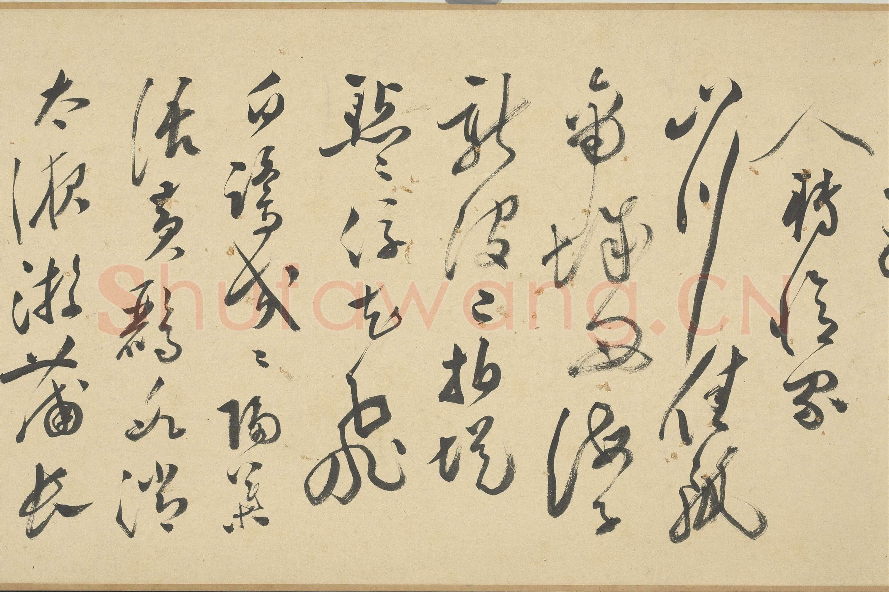 文彭《草书春兴等七言律诗卷》纸本 30×662.8cm 1570年 台北故宫博物院藏