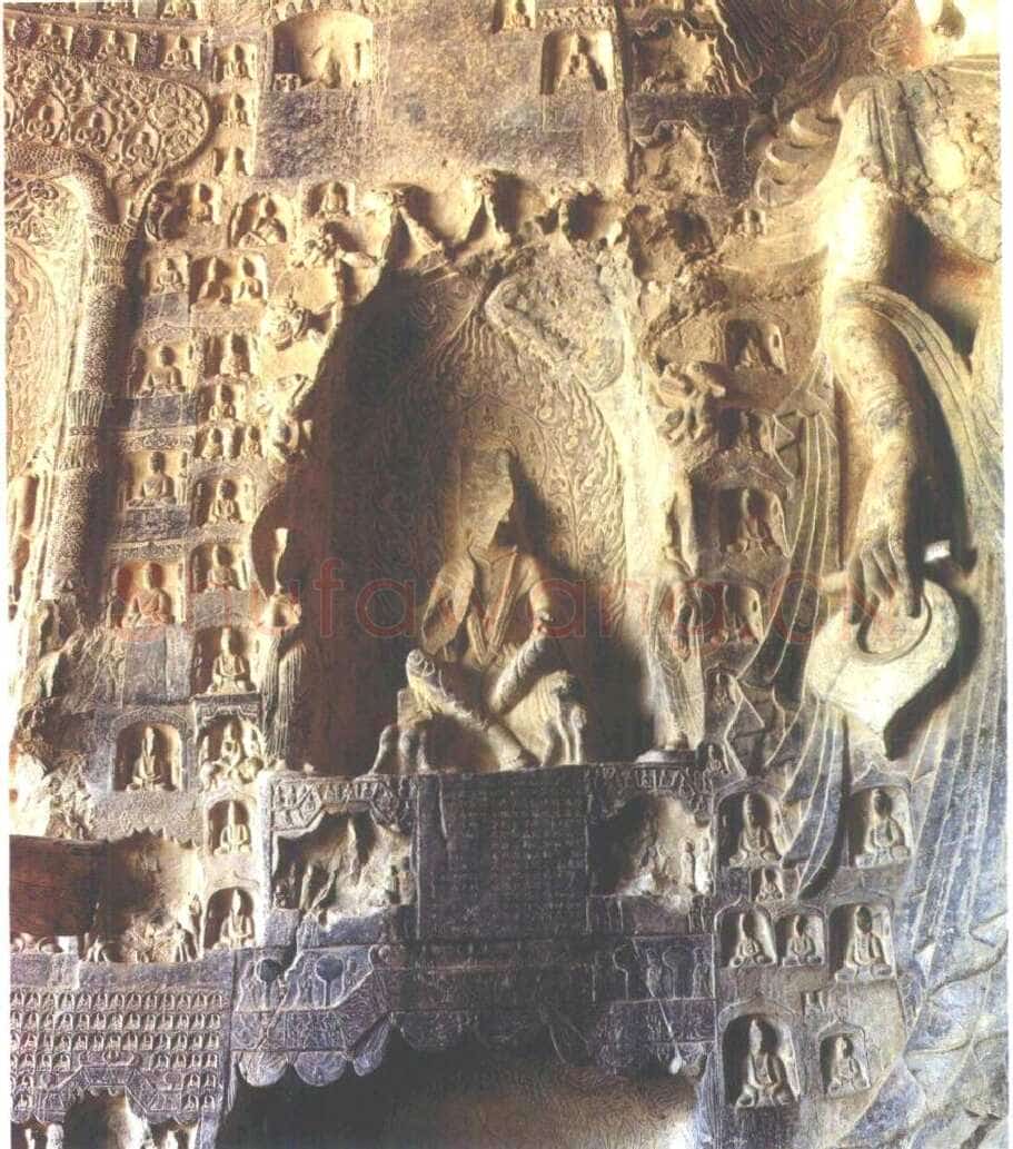 元祐造像记龙门二十品书法作品,摘自北魏齐郡王元祐造像记