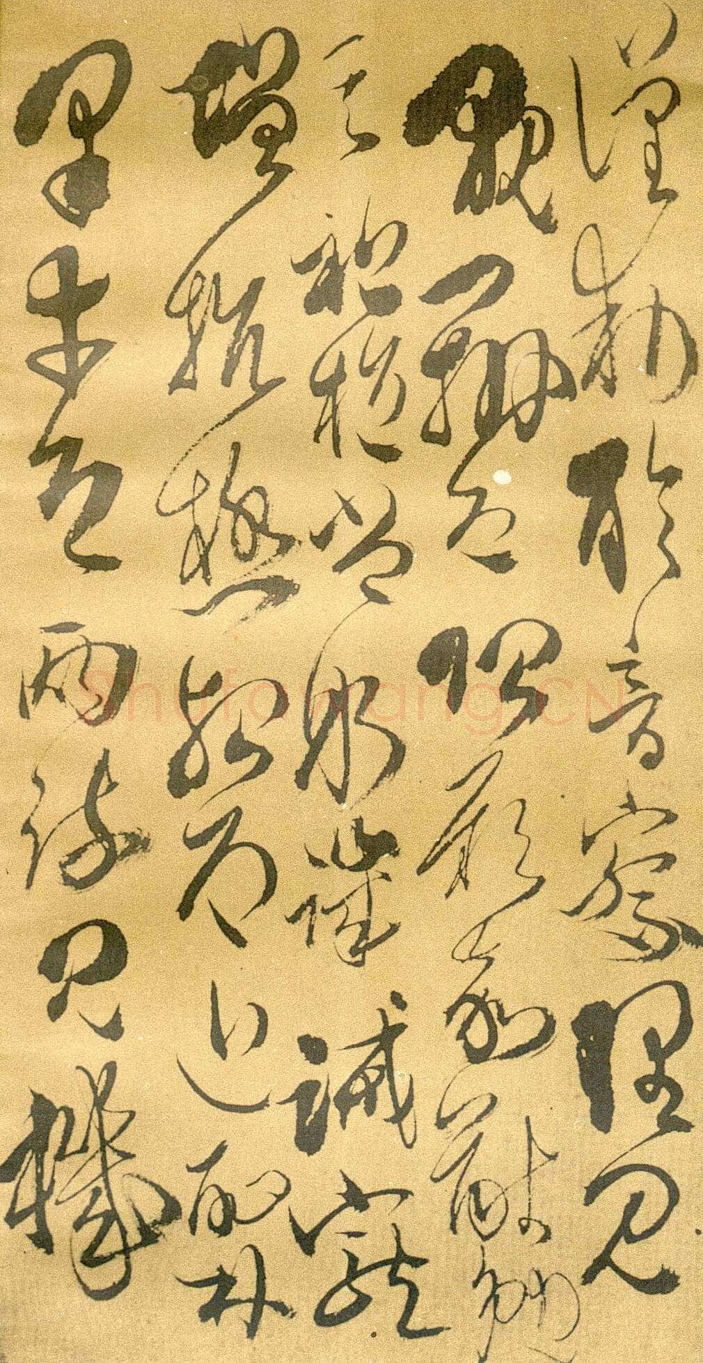 傅山《草书千字文》册 共12页 纸本 24.5×13cm 山西省博物院藏