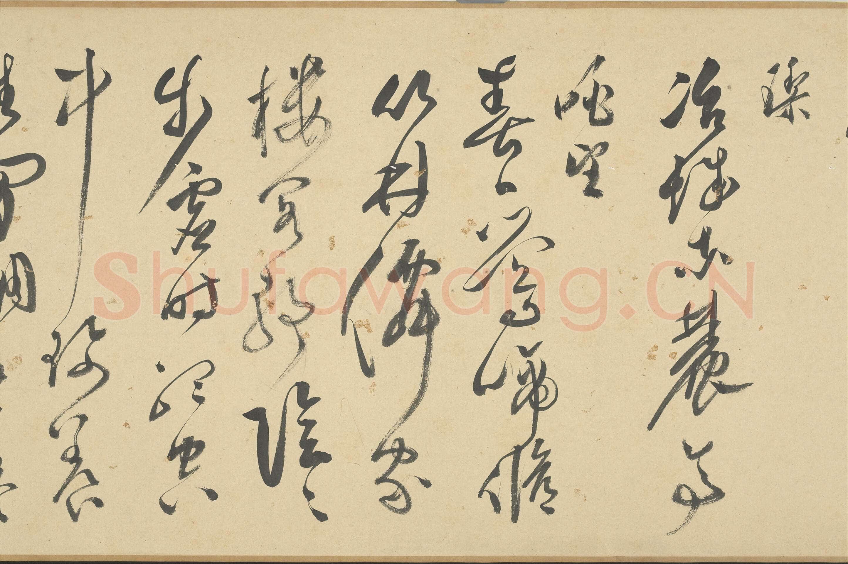 文彭《草书春兴等七言律诗卷》纸本 30×662.8cm 1570年 台北故宫博物院藏