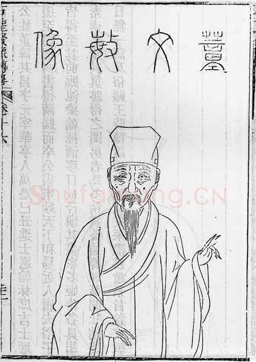 董其昌画像选