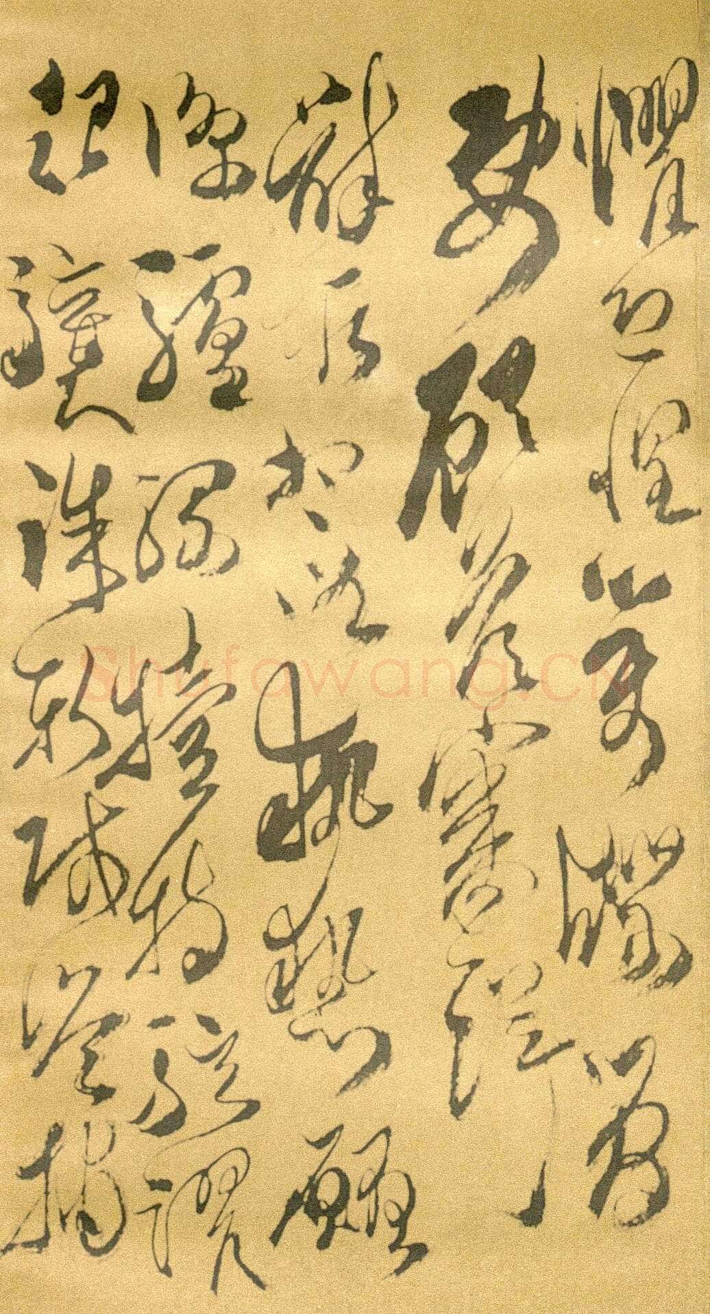 傅山《草书千字文》册 共12页 纸本 24.5×13cm 山西省博物院藏