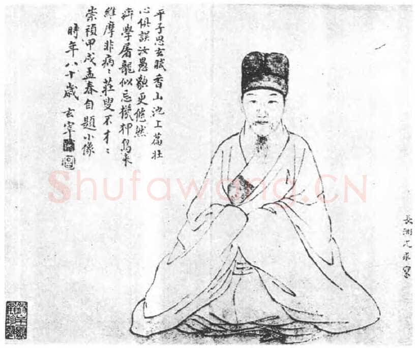 董其昌画像选