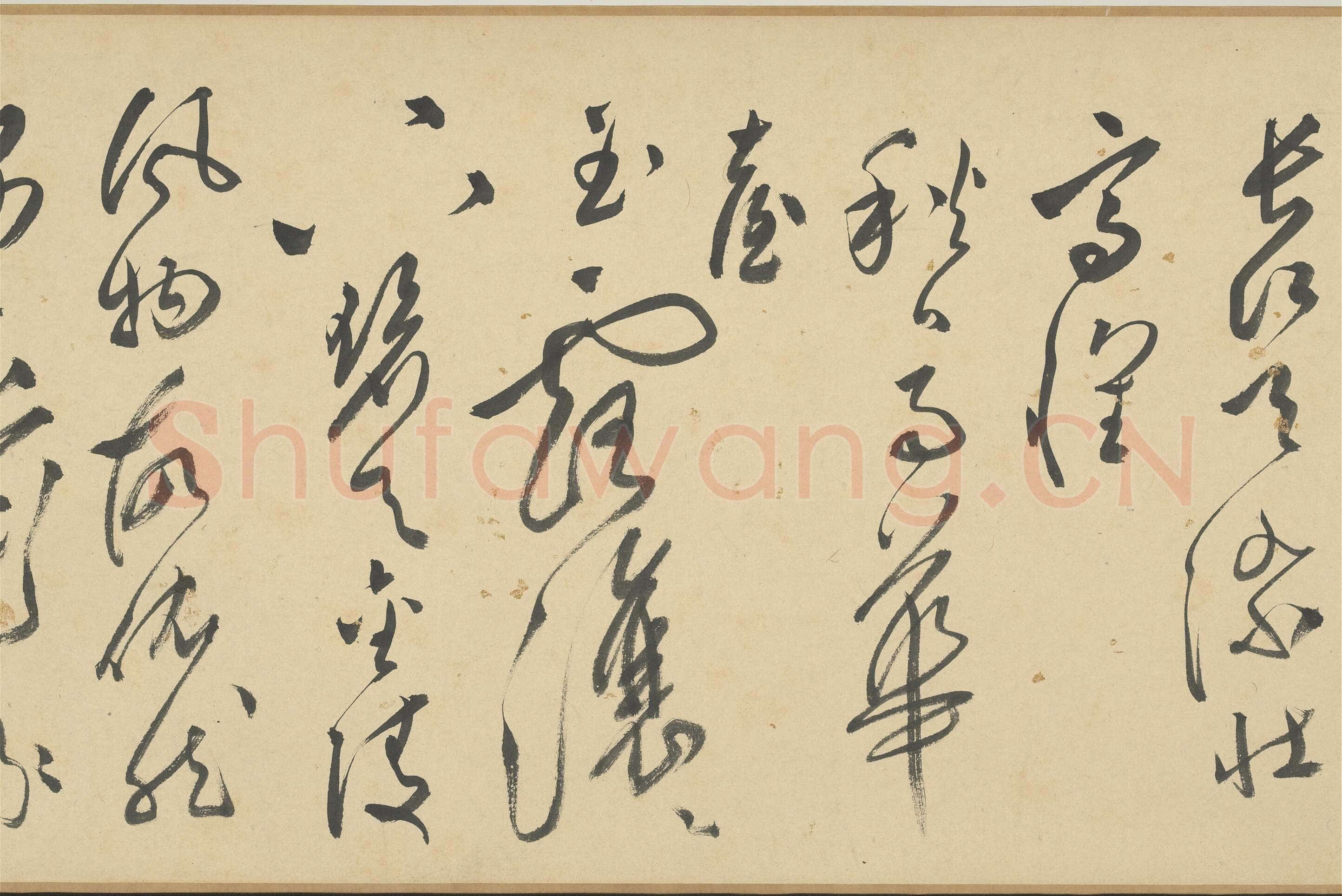 文彭《草书春兴等七言律诗卷》纸本 30×662.8cm 1570年 台北故宫博物院藏