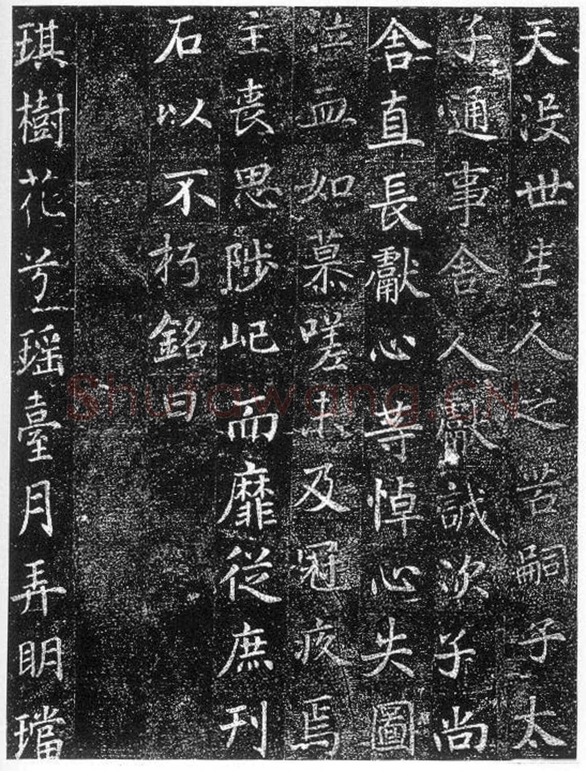 徐浩《楷书陈尚仙墓志》