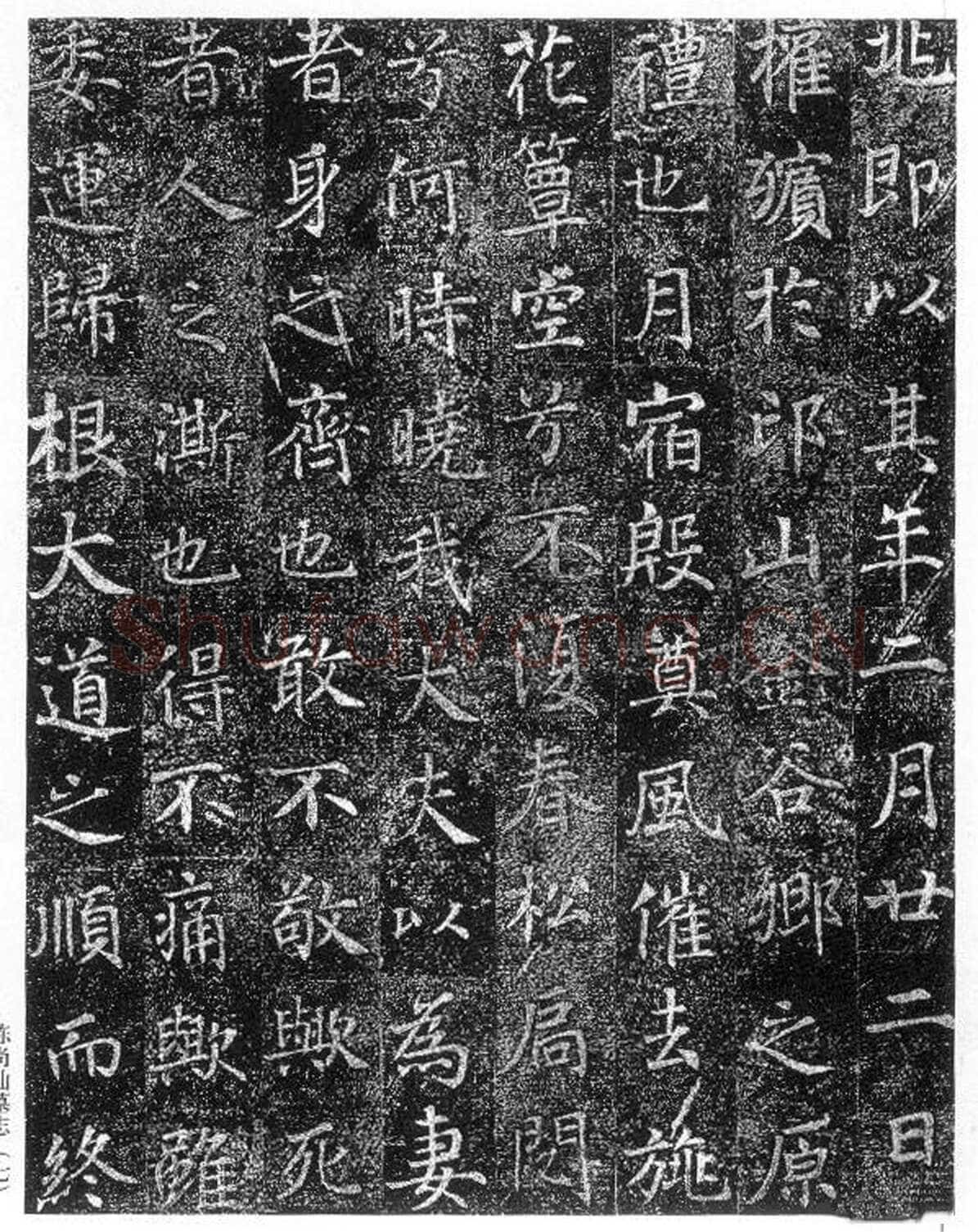 徐浩《楷书陈尚仙墓志》