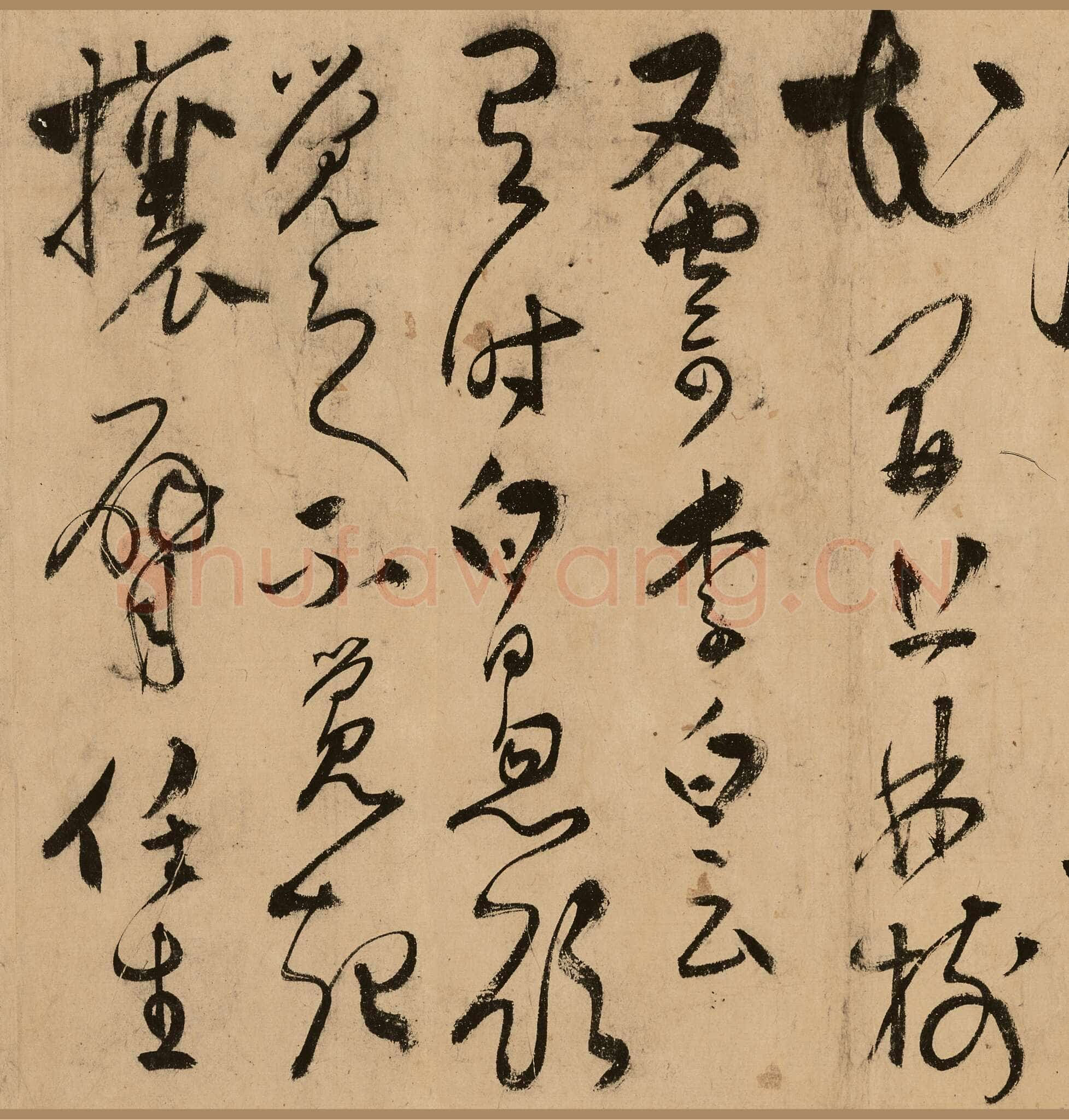 张弼《狂草任华怀素上人草书歌》(传)纸本 31.5×526cm