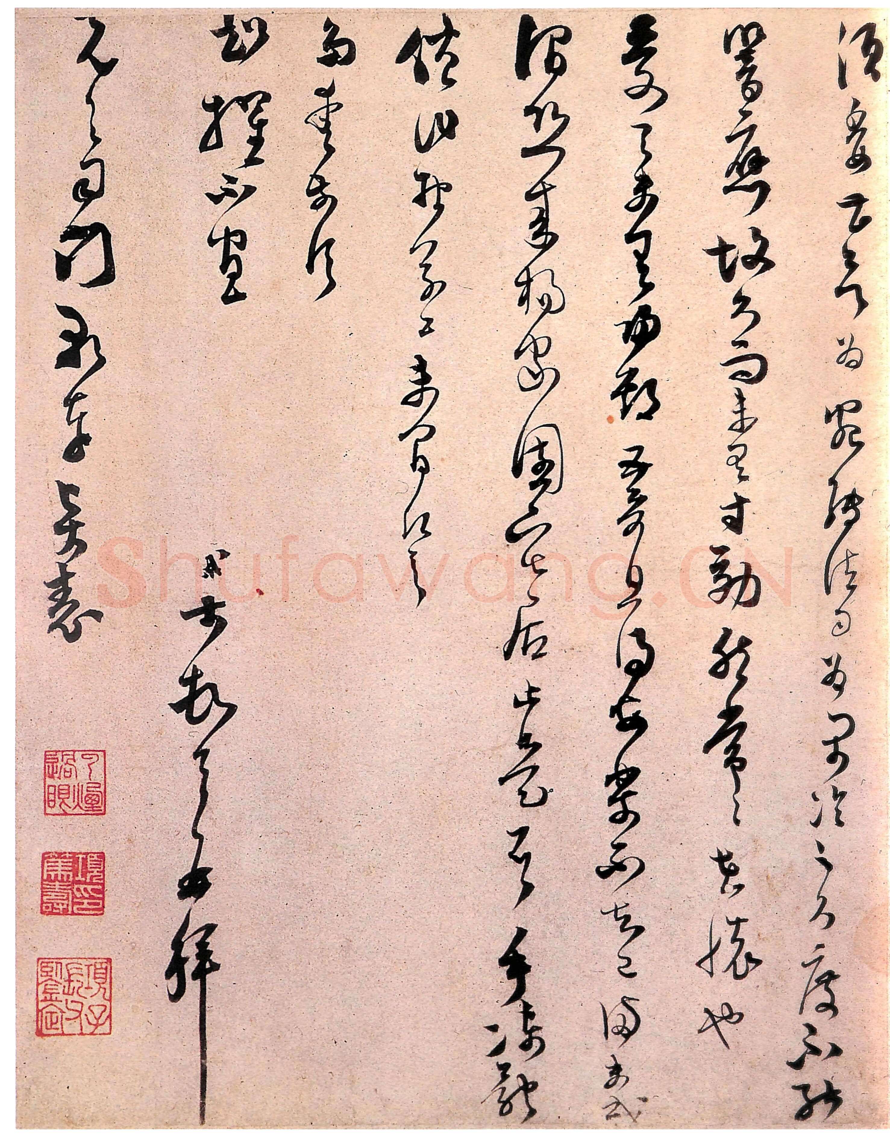 范成大《雪後帖》纸本 31.9×51.3cm 台北故宫博物院藏
