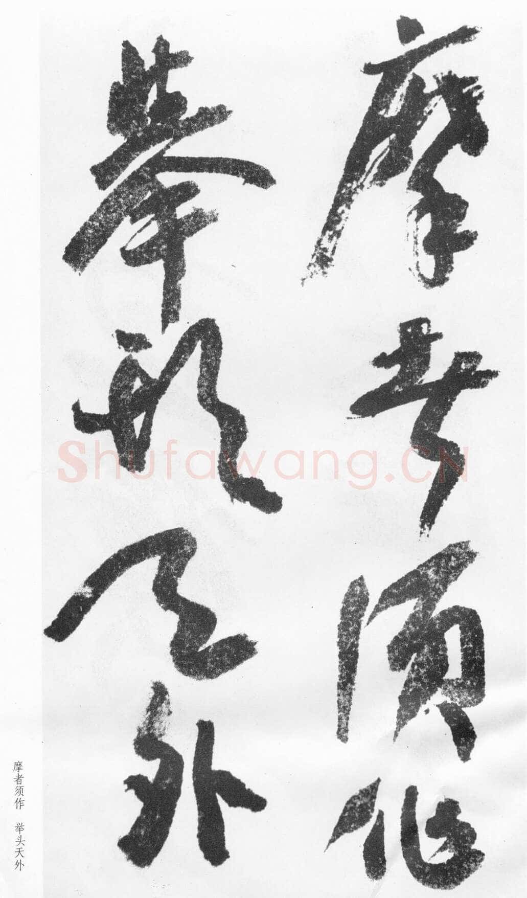 蒲华《跋张旭率意帖》