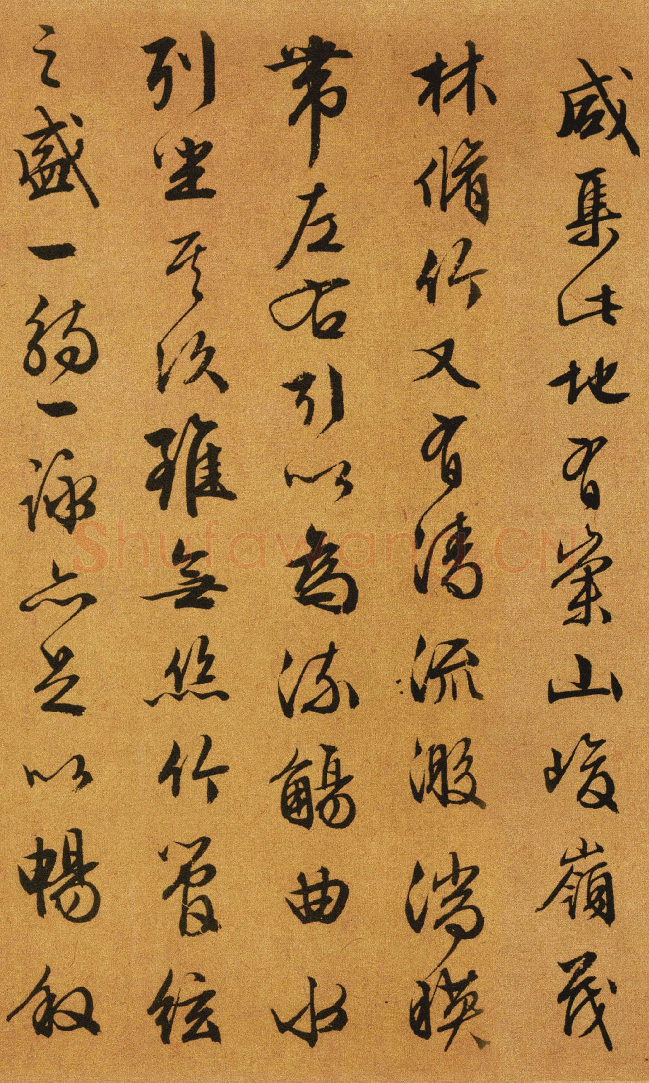 文徵明《行草书兰亭序》29.2×120.5cm 1558年 台北故宫博物院藏