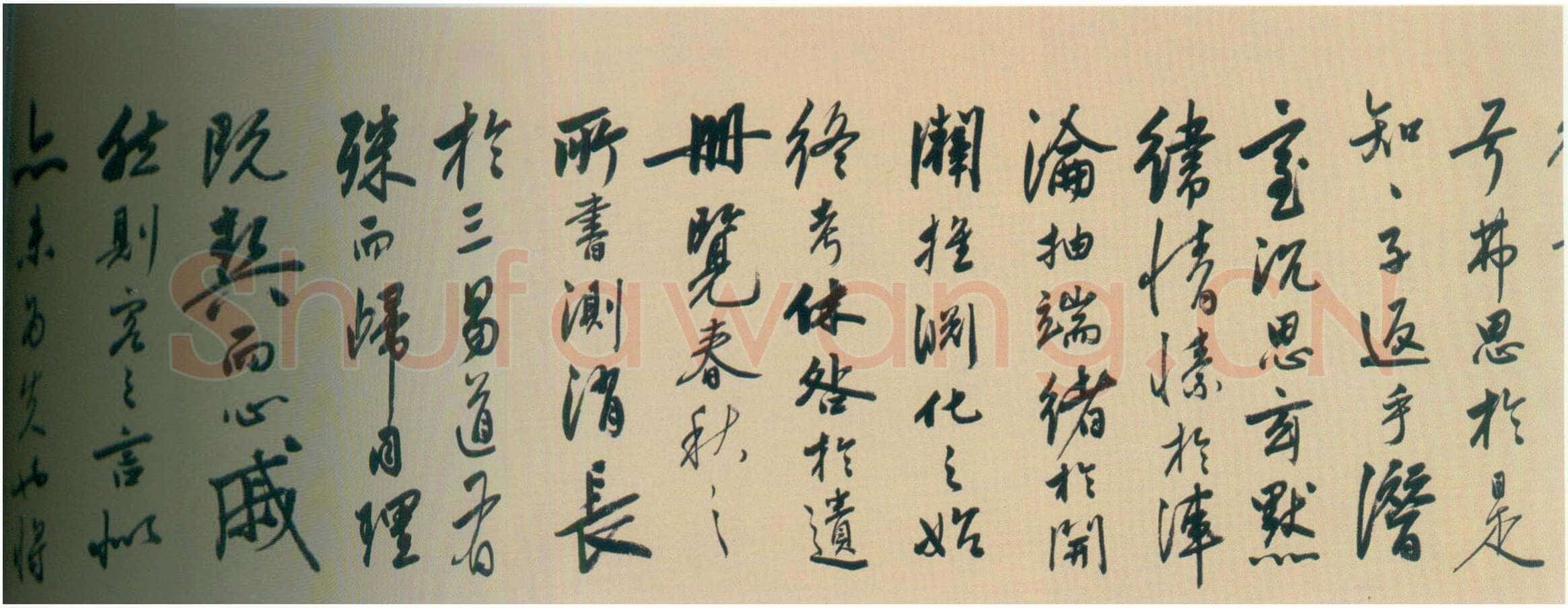 陆深《瑞麦赋卷》纸本行书 32.9×1056cm 北京故宫博物院藏