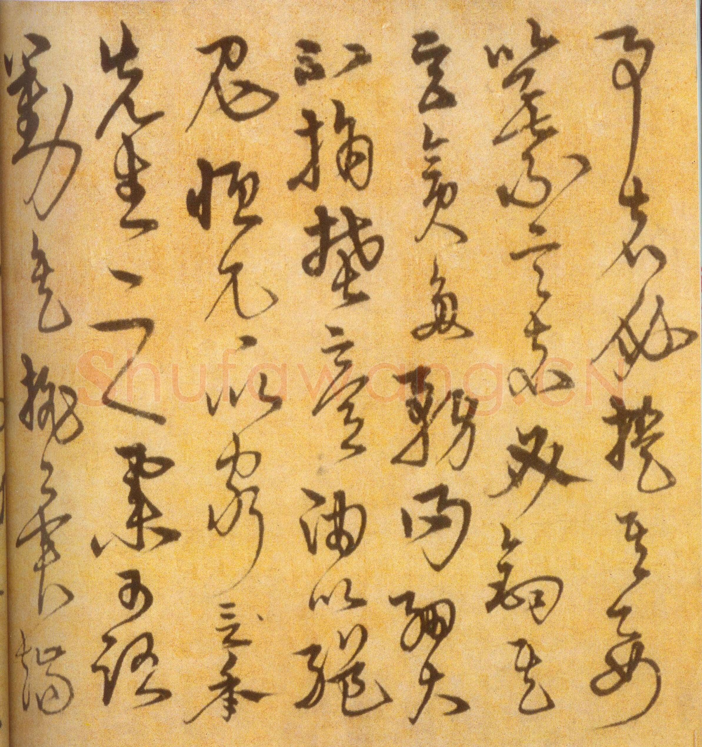 宋克《草书进学解卷》纸本 31.3×467cm 北京故宫博物院藏