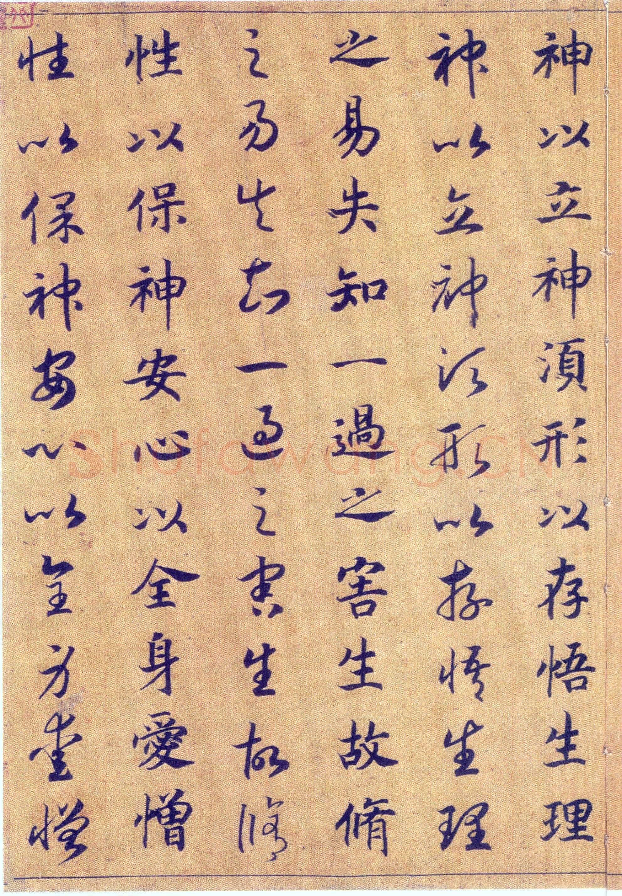 赵构《真草书养生论卷》纸本 23.5×602.8cm 上海博物馆藏
