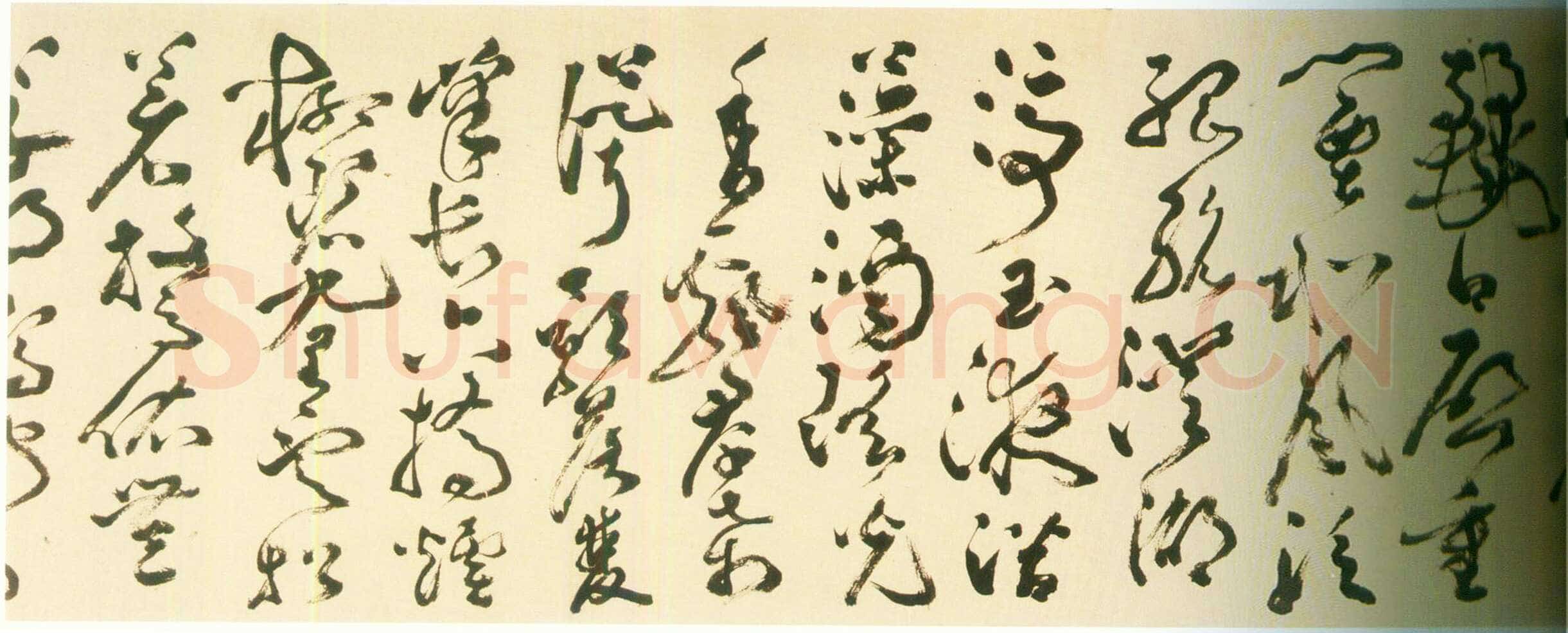 丰坊《草书孤山观梅诗卷》纸本草书 33.4cm×599cm 1565年 天津博物馆藏