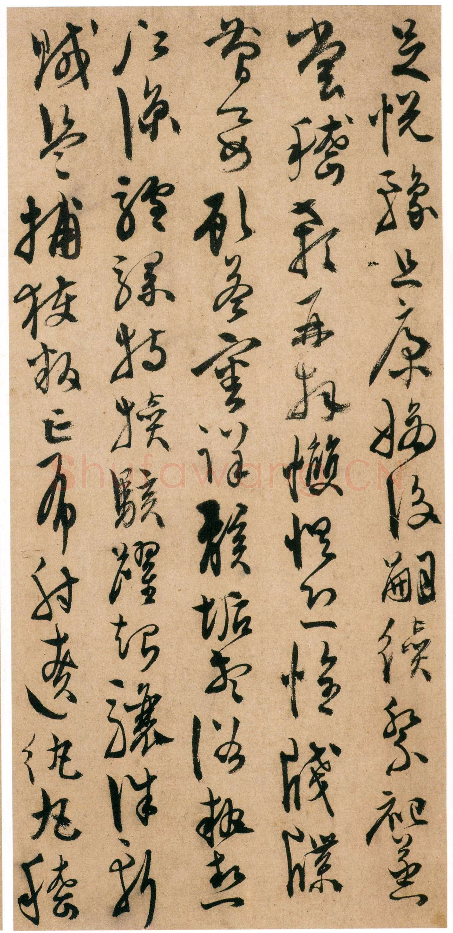 陈淳《草书千字文册》纸本 草书 32×16.5cm×17页 嘉靖十七年(1538)香港中文大学文物馆藏(北山堂捐赠)