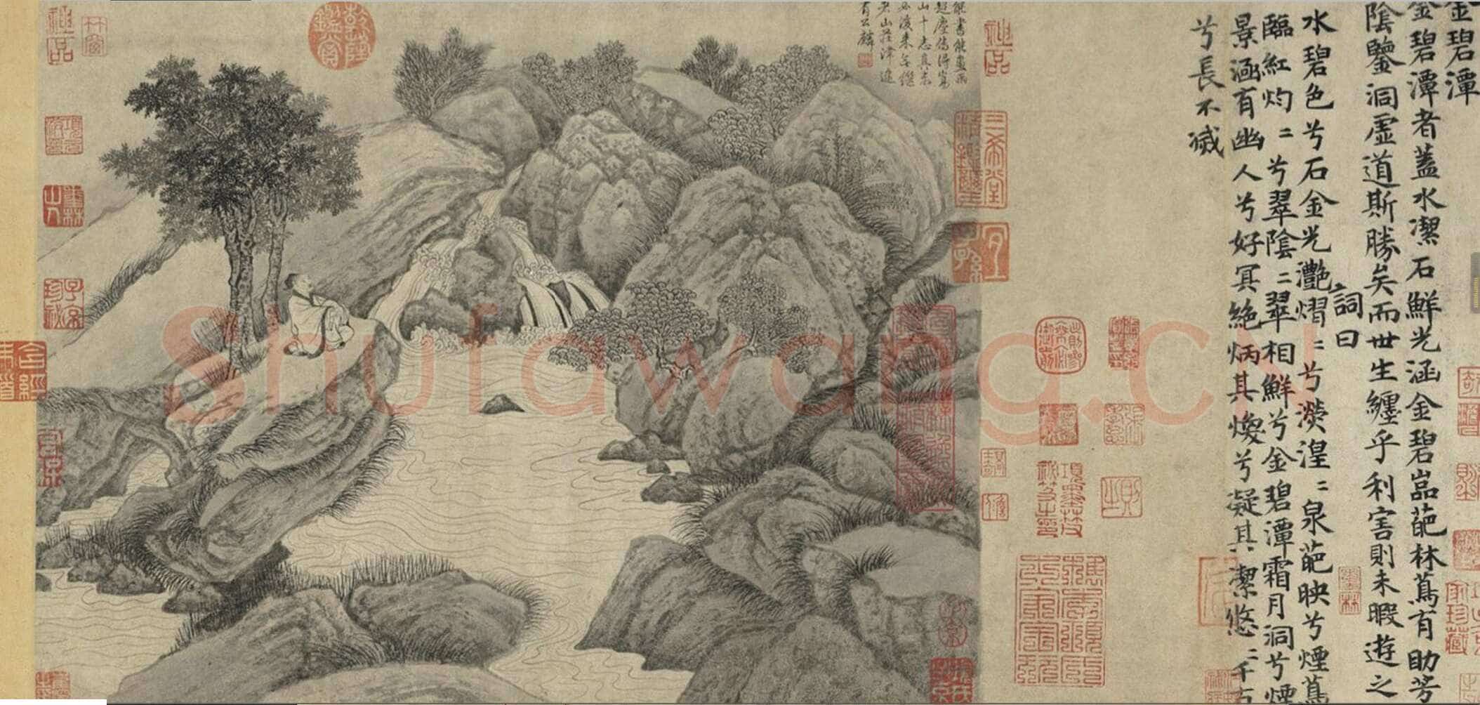 卢鸿《草堂十志图卷》