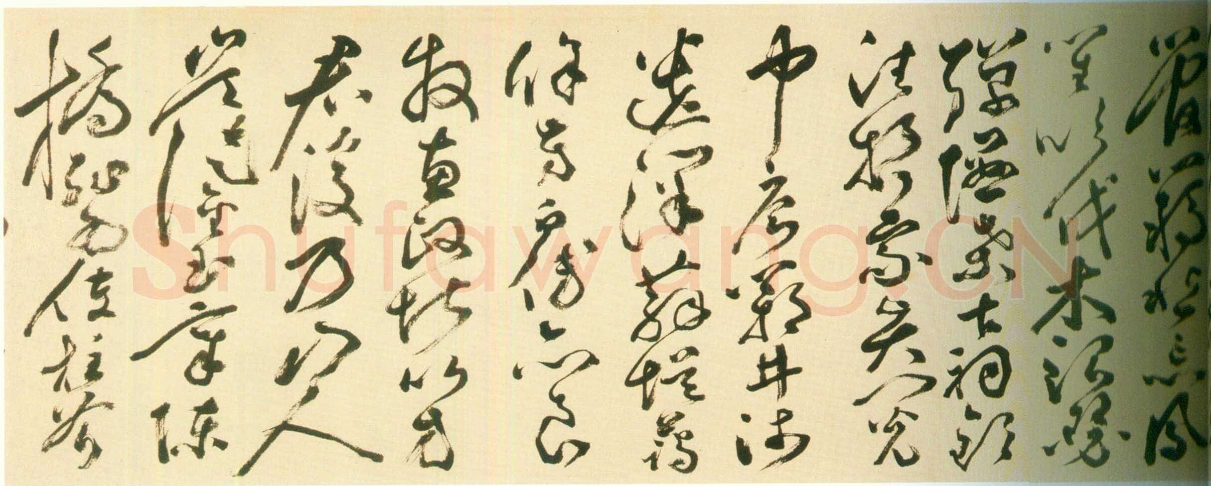 丰坊《草书孤山观梅诗卷》纸本草书 33.4cm×599cm 1565年 天津博物馆藏