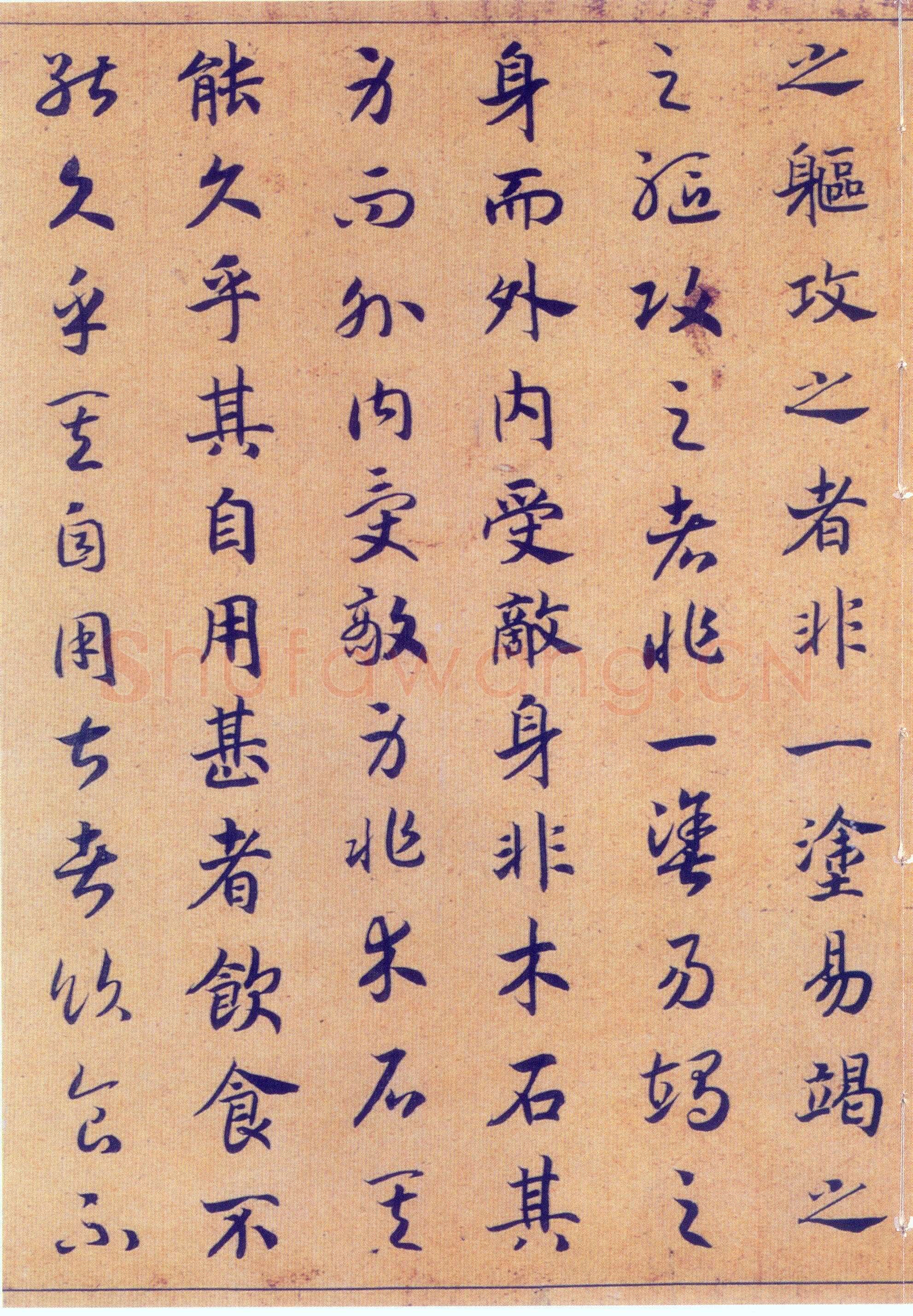 赵构《真草书养生论卷》纸本 23.5×602.8cm 上海博物馆藏