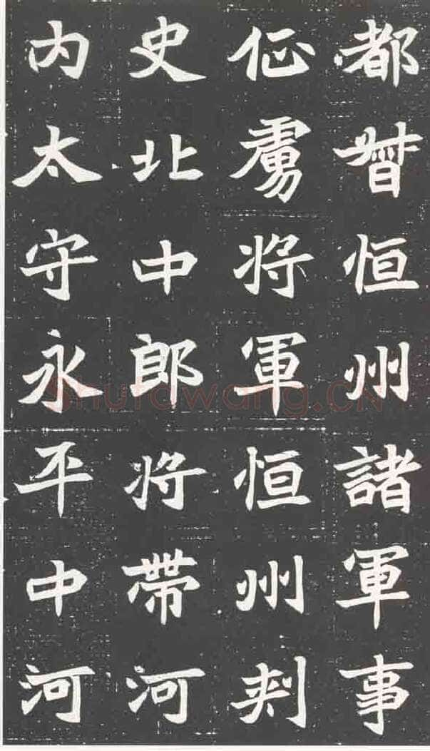 北魏元苌墓志前秦北朝碑刻碑拓,摘自前秦北朝元苌墓志(全本)