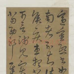 清代 姜淑斋 草书《草书临帖轴、草书临帖轴》