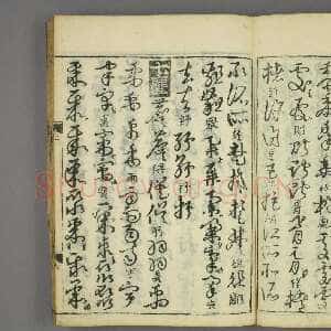金代 张天锡 草书《草书韵会》