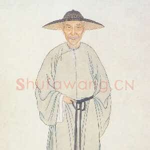 清代 钱谦益 行书《与仲雪等唱和诗卷、王维诗扇页》