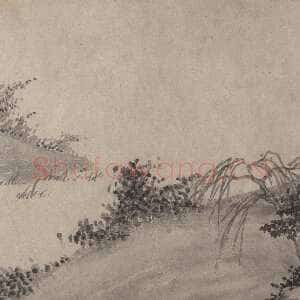 明代姚绶《文饮图卷》并《文字饮诗并序》纸本纵23.3cm 美国大都会艺术博物馆藏