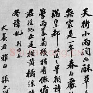 清代张之洞《行书立轴》资料不详 来自网络